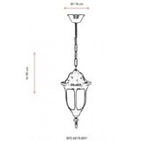 Opviq BFE 68178 BSY Plafonska lampa, crna | Eponuda.ba