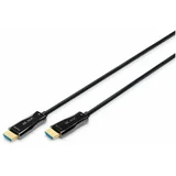 Glasfaser / HDMI video priključni kabel [1x muški konektor HDMI - 1x muški konektor HDMI] 20.00 m crna