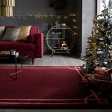 Flair Rugs Bordo rdeča ročno tkana volnena preproga 200x290 cm Gatsby – | Shoptok.si