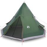  The Living Store Šotor za kampiranje tipi za 4 osebe zelen vodoodporen - Šotor Za Kampiranje, (21442666) | Shoptok.si