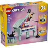 Lego Creator 3in1 Musical Decor Piano with Cat 31392 Cene