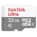Sandisk Spominska kartica Ultra Micro SDHC C10 U1, 80 MB/s, 32 GB + SD adapter | Shoptok.si