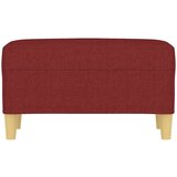  Klupa Crvena boja vina 70 x 35 x 41 cm od tkanine | shoptok.hr