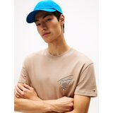 Tommy Jeans Majica 'CITY' temno siva / črna / bela | Shoptok.si