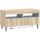  LED TV kabinet ZWOLLE Hrast sonoma Konstruirano drvo | shoptok.hr