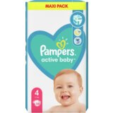 Pampers Active Baby Size 4 jednokratne pelene 9-14 kg 58 kom Cijene