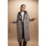 Defacto Regular Fit Water Repellent Trench Coat with Belt Cene