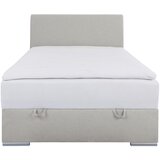 CARRYHOME POSTELJA Z VZMETNICO 120 cm x 200 cm , tekstil ekru | Shoptok.si