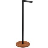 Wenko Črno-rjavo jekleno stojalo za WC papir Serro – | Shoptok.si