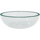 Maison Chic Umivalnik - Kopalna umivalnik - Lavabo kaljeno steklo 35x12 cm prozoren, (21684803) | Shoptok.si