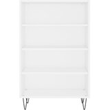  Visoka komoda bijela 57 x 35 x 90 cm od konstruiranog drva | shoptok.hr