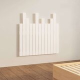  Zidno uzglavlje bijelo 82 5x3x80 cm od masivne borovine | shoptok.hr