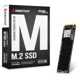 Biostar 512GB SSD, M.2, NVMe PCI-E Gen3x 4, 2280 M.2, R/W: 1650 MB/s, 1400 MB/s | Eponuda.ba