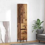  Highboard Staro drvo 34,5 x 34 x 180 cm Konstruirano drvo | shoptok.hr
