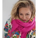 Pri Scarf Thick scarf tassels single color warm soft 200x70 cm | Shoptok.si