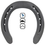 KERCKHAERT Potkovice za konje DF Quarter Coarse 22x8 2/C 0 prednje | Eponuda.com
