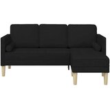  Set sofe Crna 173 x 131 x 67 cm Poliester | Shoptok.si