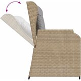  3-dijelni set vrtnih sofa od poliratana s jastucima bež | shoptok.hr