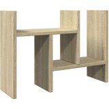  Organizator za stol boja hrasta 34,5 x 15,5 x 35,5 cm drveni | shoptok.hr