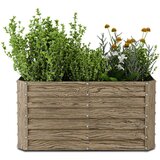 Blumfeldt High Grow Straight dvignjena gredica, 432 L, Ergonomska, Odporna na vremenske vplive, Odprto dno | Shoptok.si