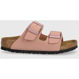 Birkenstock Otroški natikači Arizona Kids BFBC roza barva