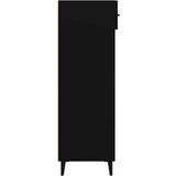 Ormarić za cipele crni 60 x 35 x 105 cm od konstruiranog drva | shoptok.hr