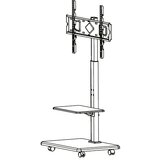 Xstand 32/75 podni pokretni nosač za TV/VESA 600x400/Rotacija +25~-25&#176;/do 40kg | ePonuda.com
