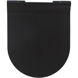 Kappa DASKA ZA WC ŠOLJU D SHAPE SLIM BLACK SOFT CLOSE | Eponuda.com