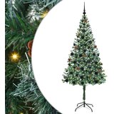  Umjetno božićno drvce s stalakom Zelena 180 cm PVC i čelik | shoptok.hr