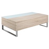 Actona Konferencijski sto sa podiznom pločom ENZO 110x60 cm bela/hrast sonoma | Eponuda.com