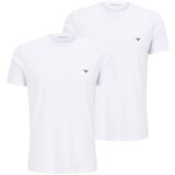Emporio Armani Majica črna / bela | Shoptok.si