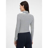 Orsay Navy Blue Women's Striped Long Sleeve T-Shirt - Women's | shoptok.hr