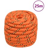 vidaXL Brodski konop narančasti 20 mm 25 m od polipropilena Cijene