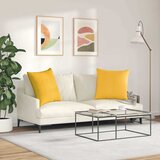  Jastučići za sofu 2 pcs Svijetlo žuta 80 x 80 cm | shoptok.hr