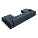 Cosmopolitan Design modra kotna sedežna garnitura (v obliki črke "u") chicago – | Shoptok.si