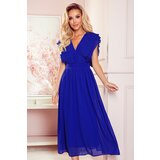 Numoco Dress with pleats and neckline | ePonuda.com