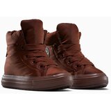 Converse Škornji za sneg Bottines Chuck 70 Suede Hi en polyester Kostanjeva | Shoptok.si