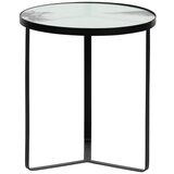BePureHome Metalni pomoćni stolić sa staklenom pločom Fly, ⌀ 45 cm | shoptok.hr