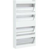  za cipele s 4 preklopne ladice bijeli 80x21x163,5 cm | Eponuda.com