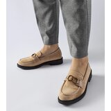Gemre Beige Loafers with Buckle Seggiano Cijene