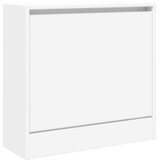 Ormarić za cipele bijeli 60 x 21 x 57 cm od konstruiranog drva | shoptok.hr