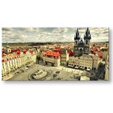  Slike na platnu MESTA Panorama - PRAG CZ001E13 (moderne slike) | Shoptok.si