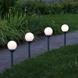 Star Trading Set od 4 vanjska solarna svjetla Globus, visina 27 cm | shoptok.hr