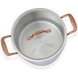 Metalac šerpa duboka 24 cm sa stakl.pok. Venera | ePonuda.com