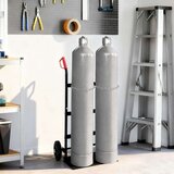 Ručna Ročni voziček Črna in rdeča 63 x 43,5 x 110 cm Jeklo, (5000107304) | Shoptok.si