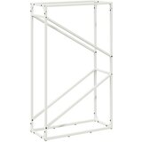  Stalak za drva bijeli 60x25x100 cm hladno valjani čelik | shoptok.hr
