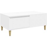  Stolić za kavu bijeli 90 x 50 x 36,5 cm od konstruiranog drva | shoptok.hr