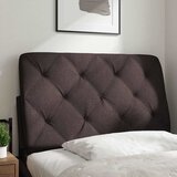  Jastuk za uzglavlje tamnosmeđi 90 cm od tkanine | Eponuda.ba