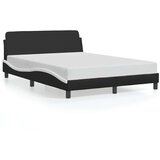  Okvir za krevet Dover crno-bijeli 140x200 cm umjetna koža | shoptok.hr