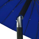  Zunanji senčnik z aluminijastim drogom 270 cm sinje moder, (20729291) | Shoptok.si